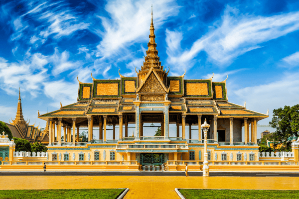 Royal Palace in Phnom Penh, Cambodia