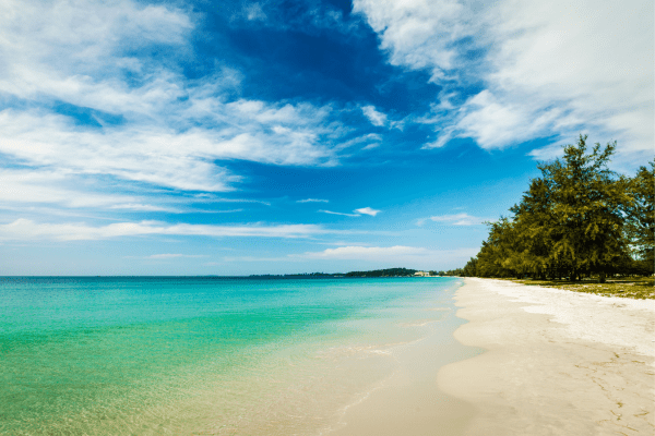 Sihanoukville on the Coast of Cambodia