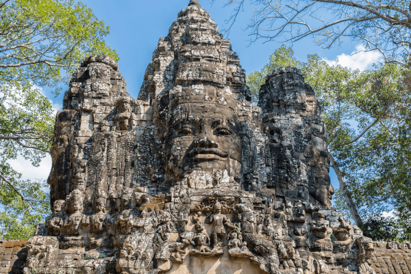 Ta Prohm Temple in Cambodia